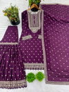 Tew Heavy Chinon Silk With Heavy Embroidery Work Readymade Dresses Wholesale Price In Surat